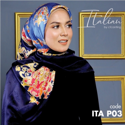 Square Italian Premium 03 Blue